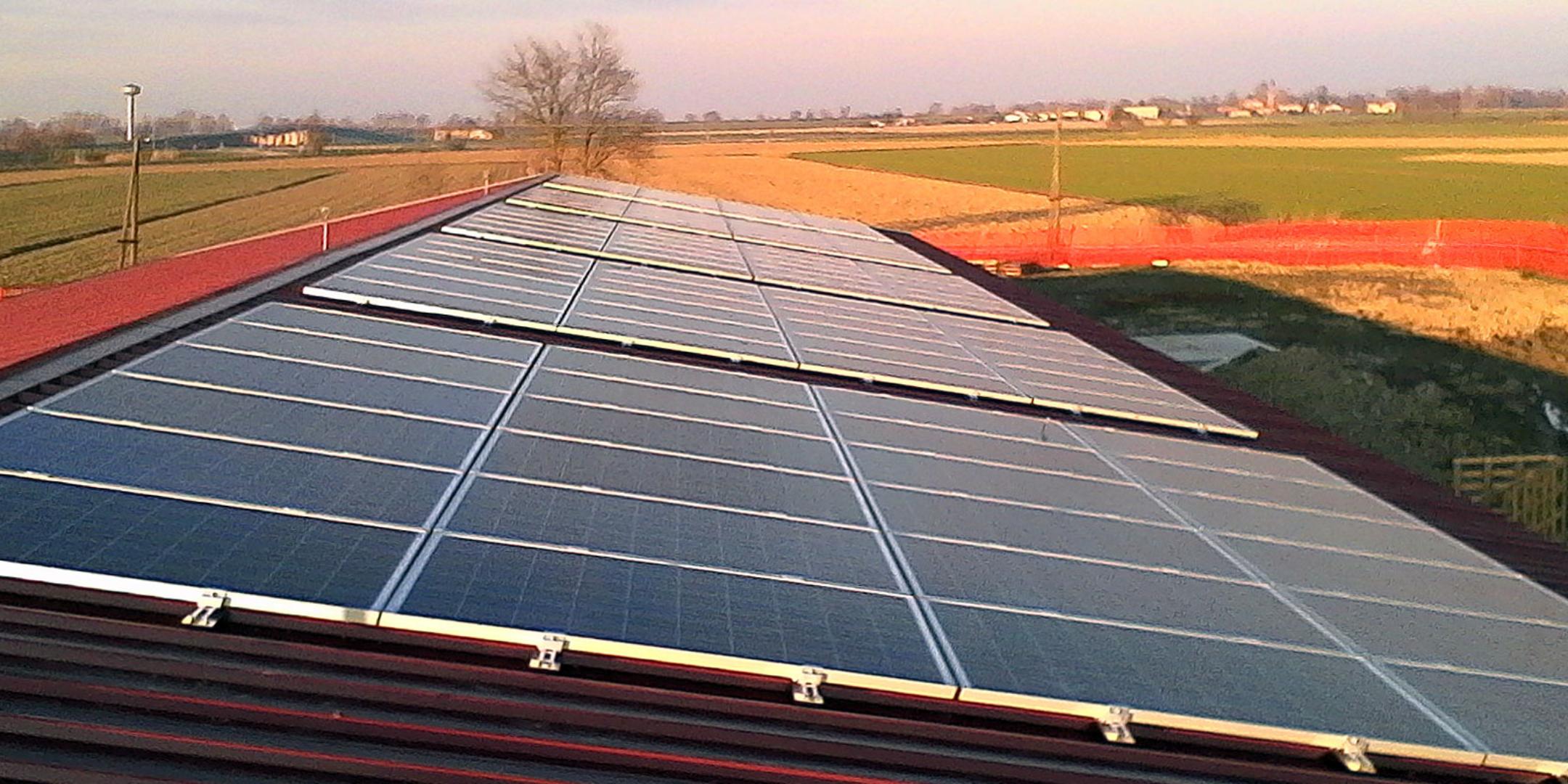 Impianto fotovoltaico da 30 kWp Corbola rovigo