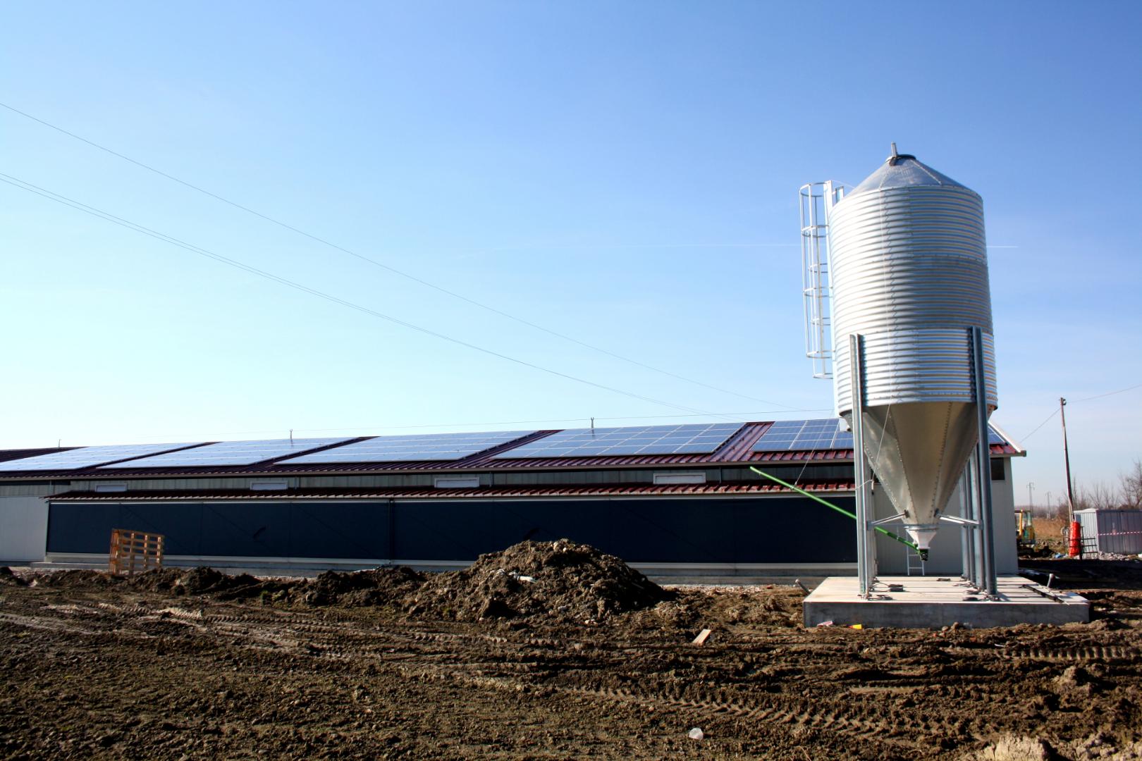 Impianto fotovoltaico da 30 kWp a Corbola rovigo